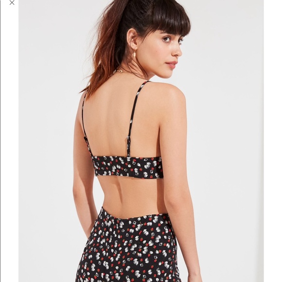 🌞Urban Outfitters Sadie Floral Bralette Top - Picture 4 of 7